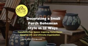 Decorating a Small Porch Bohemian Style in 25 Ways