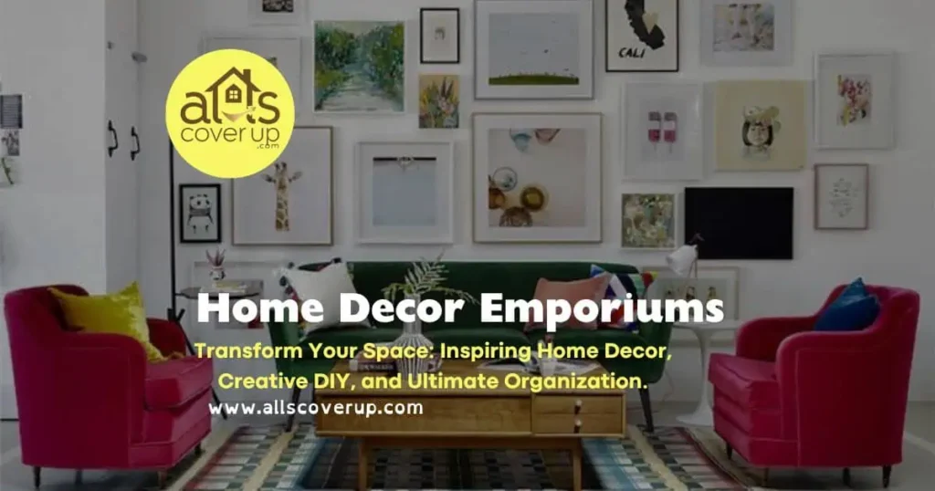 A collection of home decor emporiums in India, illustrating the general characteristics of diverse decor styles and cultural influences.